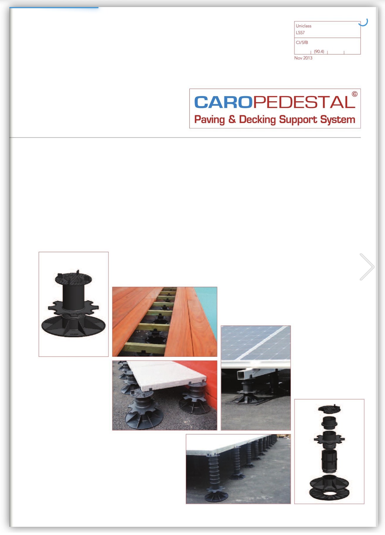 Carosystems - Adjustable Pedestals